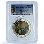 Andorra 10 diners Chopin Paris KM-318 Music Composer PR 67 PCGS silver coin 2009