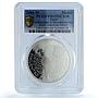Spain Ibero-American Series VI Architecture Monuments PR 69 PCGS Ag medal 2005