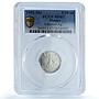 Mexico 1/10 onza Libertad Angel Independence KM-543 MS 67 PCGS silver coin 1992