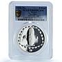 Mexico 5 pesos Sacerdote KM-664 Precolombina Toltec PR 69 PCGS silver coin 1998