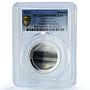 Ecuador 1 sucre Cotopaxi Ibero-American Nature PR 69 PCGS silver coin 2017
