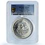 Costa Rica 100 colones Year of the Child KM-206 Bird MS 66 PCGS silver coin 1979