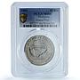 Malaysia 15 ringgit Formula One F1 Grand Prix KM-68 PR65 PCGS CuNi coin 1999