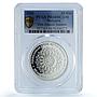 Malaysia 10 ringgit Islamic Summit Religion PR 68 PCGS silver coin 2003