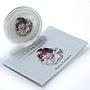 Cook Islands 2 dollars Tsvetaeva KM-1625 Literature Poets silver coin 2006