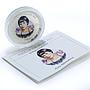 Cook Islands 2 dollars Anna Akhmatova KM-1627 Literature Poets silver coin 2006