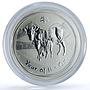 Australia 50 cents Year of the Ox 1/2 oz KM-1750 Lunar Series 2 silver coin 2009