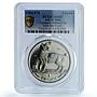 Isle of Man 1 crown Japanese Bobtail KM-380 Cat Crowns MS 65 PCGS CuNi coin 1994