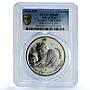 Isle of Man 1 crown Scottish Fold KM-1056 Cat Crowns MS 65 PCGS CuNi coin 2000