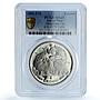 Isle of Man 1 crown Chichilla Cat-1379 Cat Crowns MS 65 PCGS CuNi coin 2009