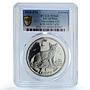 Isle of Man 1 crown Abyssinian Cat KM-1426 Cat Crowns MS 66 PCGS CuNi coin 2010
