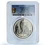 Isle of Man 1 crown Siberian Cat KM-1543 Cat Crowns MS 65 PCGS CuNi coin 2013