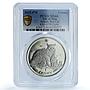 Isle of Man 1 crown Selkirk Rex Cat KM-1570 Cat Crowns MS 66 PCGS CuNi coin 2015