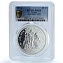 France 50 francs Hercules KM-941.1 Gad-882 F-427 MS 68 PCGS silver coin 1974