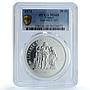 France 50 francs Hercules KM-941.1 Gad-882 F-427 MS 68 PCGS silver coin 1974