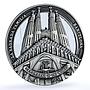 Cook Islands 50 cents Sagrada Familia Barcelona KM-3217 Landmarks iron coin 2022