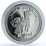 Peru 1 sol Danza Tijeras Ibero-American Dances Customs proof silver coin 1997