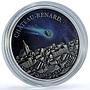 Burkina Faso 1000 francs Chateau Renard KM-71 Space Meteorite silver coin 2016