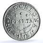 Barcelona Spain 1 peseta Province KM-70 Joseph Bonaparte silver coin 1812