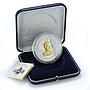 Swaziland 250 emalangeni Independence Gilt Mswati III 5 oz silver coin 1998