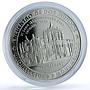 Nicaragua 10 cordobas Leon Cathedral Ibero-American Architecture Ag coin 2005