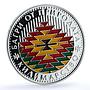Bulgaria 5 leva Carpet Making KM-296 Crafts Art proof silver coin 2007