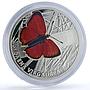 Niue 1 dollar Scarce Copper Lycaene Virgaureae KM-235 Butterfly silver coin 2010