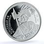 Switzerland 50 francs Schwyz Shooting Festival X#S52 Soldier silver coin 1998