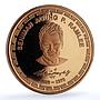 Malaysia Seniman Ramlee Heritage Series Cinema Actor proof copper medal 2010