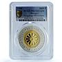 Hungary 3000 forint Kingdom Millennium Gilt KM-741 PR 69 PCGS silver coin 1999