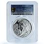 Israel 2 sheqalim David Saul KM-516 Biblical Art PR 68 PCGS silver coin 2013