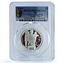 Niue 1 dollar Weeping Angel Doctor Who Cinema PR 70 PCGS silver coin 2014