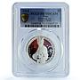 Niue 1 dollar Silurians Doctor Who Cinema PR 70 PCGS silver coin 2014