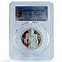 Niue 1 dollar Cybermen Doctor Who Cinema PR 69 PCGS silver coin 2014