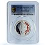 Niue 1 dollar Sontarans Doctor Who Cinema PR 69 PCGS silver coin 2014