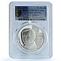 South Ossetia 25 zarin Anders Johan Sjogren PL 70 PCGS silver coin 2019
