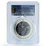 Kazakhstan 500 tenge Station Mir KM-235 Space PR 70 PCGS silver coin 2012