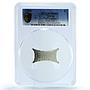 Cyprus 2 pounds Millennium KM-73a MS 69 PCGS silver coin 2000