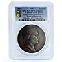 France Napoleon I Wagram Bramsen-860 Julius-2108 SP PCGS bronze medal 1809