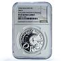 Sealand 1 dollar Orca Whale Sea Treasures Fantasy X#9 PF 69 NGC silver coin 1994
