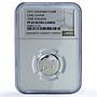 Dahomey Benin 100 francs Independence KM-1.3 Ganvie PF 69 NGC silver coin 1971