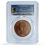 France Exposition 1789 Centennial VG-4113 MS 64 PCGS bronze medal 1889