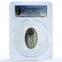 Niue 1 dollar St. Mary Basilica Krakow KM-708 Gothic PR 69 PCGS silver coin 2011