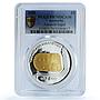 Australia 1 dollar 1852 Adelaide Gold Ingot PR 70 PCGS silver coin 2009