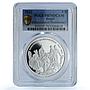 Brazil 5 reais Independence KM-736 Anniversary Flag PR 70 PCGS silver coin 2022