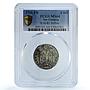 Switzerland 6 soles Geneva Lordship KM-82 Divo-1012 MS 64 PCGS billon coin 1791