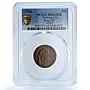 Vatican 10 centesimi Pius XI KM-2 Berman-3360 St. Peter MS 64 PCGS BN coin 1936