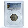 France Lorraine 12 sols Leopold I Bd-1584 XF 45 PCGS billon coin 1728