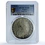 France 1 ecu Louis XVI KM-564.9 Gad-356 AU 55 PCGS silver coin 1785 L