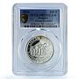 Somalia 500 shillings Elephant KM-198 Wildlife PR 70 PCGS silver coin 2006